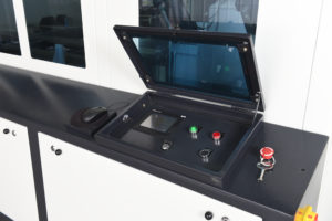 Hyd-Mech Carbide Saw control